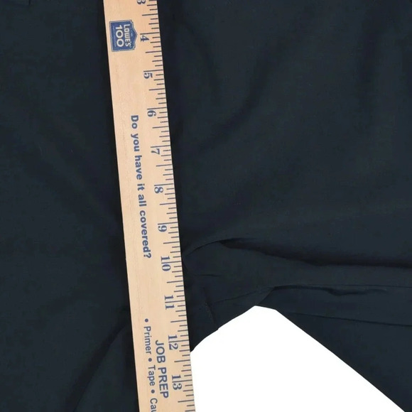 NIKE || Dri-fit Women’s Golf Pants Black Trousers Preppy Country Club Sz 2 - Picture 7 of 8